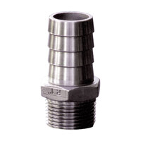 BLA STAINLESS STEEL HOSE TAIL 32MM X 1 1/4"BSP