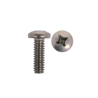 ROUND PAN HEAD METAL THREAD BOLTS 3/16 X 3" PACK OF 2