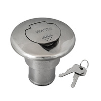 DECK FILL LOCKABLE WITH KEY DUAL SIZE WASTE 38MM TO 50MM