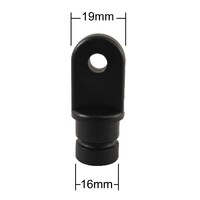 Canopy Bow End 16mm Black