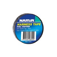 Tape PVC Harness Black 20m