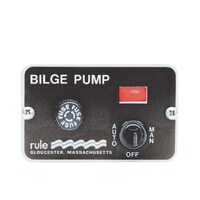 Bilge pump Switch Panel -Deluxe 12v
