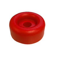3 Inch Front End Cap Solid Red 17mm 