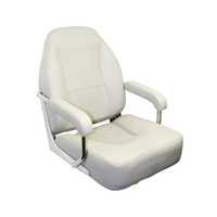 MOJO Deluxe Helm Off-White Boat Seat