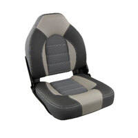 Skipper Premium Seat Charcoal/Grey Boat Seat