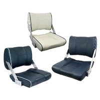 Two-Way Flip-Back Padded Boat Seat