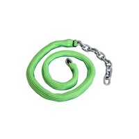 BELL MARINE VIPER CHAIN SOCK FLURO GREEN TO SUIT 6MM SHORT LINK CHAIN