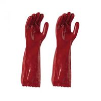 EXTREME H/DUTY RED PVC 45CM GLOVE